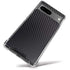 Black Carbon Fiber Specialty Texture Material Google Pixel 8a Clear Case